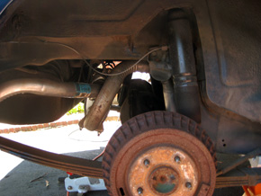 1980 Camaro passenger side suspension