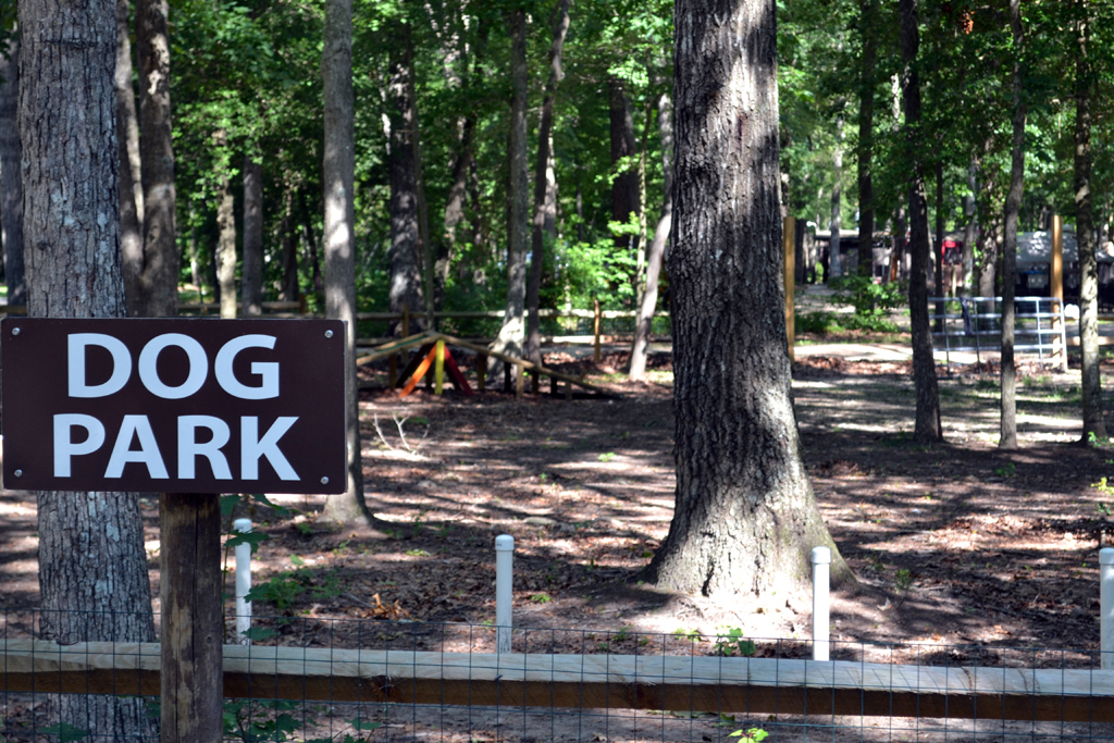 campground dog park