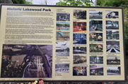 lakewood park history sign
