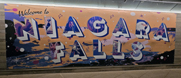Niagra Falls Welcome Sign