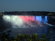 Niagra Falls at night