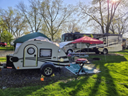 Our T@G setup at the Old Mill Campground