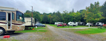 sites at Woodland campground