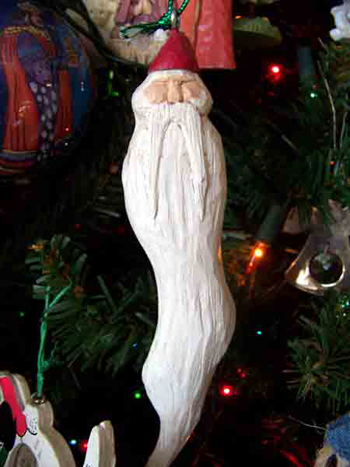 santa ornament