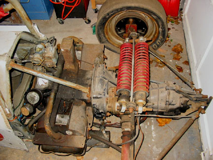 rear suspension 1980's formula vee