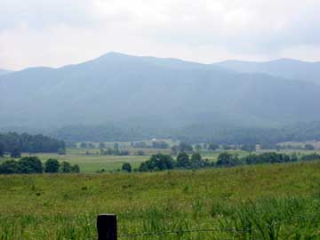 Cades Cove view of the valley