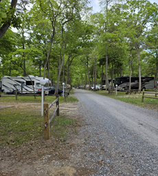 beachcomber campground road